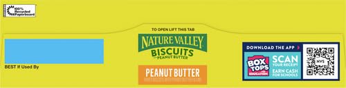 Nature Valley Biscuit Sandwiches, Peanut Butter, Snack Bars, 10 Bars, 13.5 oz (Pack of 2)