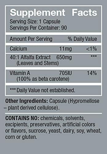 pH Quintessence® – Daily Greens Support for pH Balance & Metabolic Health | 40:1 Alfalfa-Based Formula for Alkalinization, Detoxification & Hormone Metabolism Support (180 Vegan Capsules)