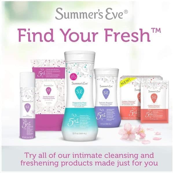 Summer's Eve Douche, Extra Cleansing Vinegar and Water, 4.5 Fl Oz, 4 Ct. (Pack of 3)