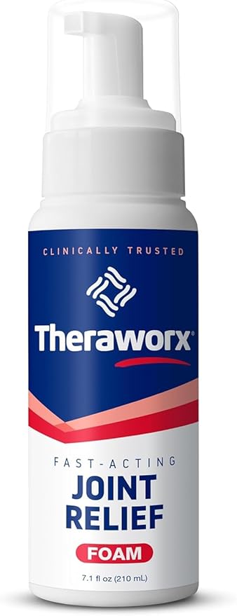 Theraworx Fast-Acting Joint Relief Foam Joint Discomfort & Inflammation Relief - 7.1 oz - 2 Count