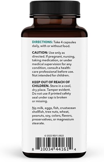 LifeSeasons Magnesium Glycinate 350 mg – Highly Absorbable Magnesium Supplement for Sleep Support, Calm Mood & Muscle Relaxation – Vegan, Gluten‑Free, 120 Vegetarian Capsules