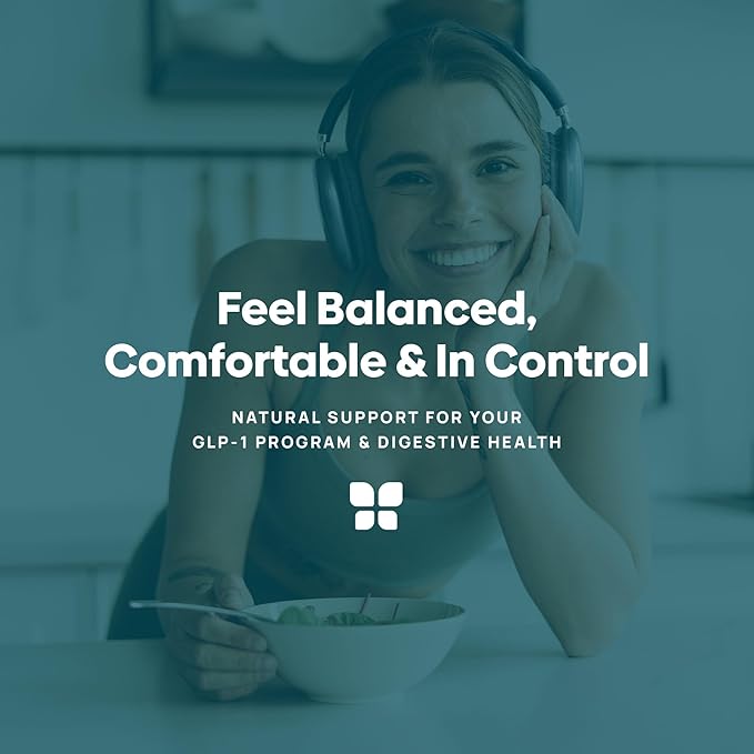 GLP-1 Constipation Support | Digestive, Gut Discomfort GLP Symptom Relief | Akkermansia, Probiotic, Prebiotic Microbiome Support for Digestive Balance, Regularity & Bloating Relief - Berry Citrus 30ct
