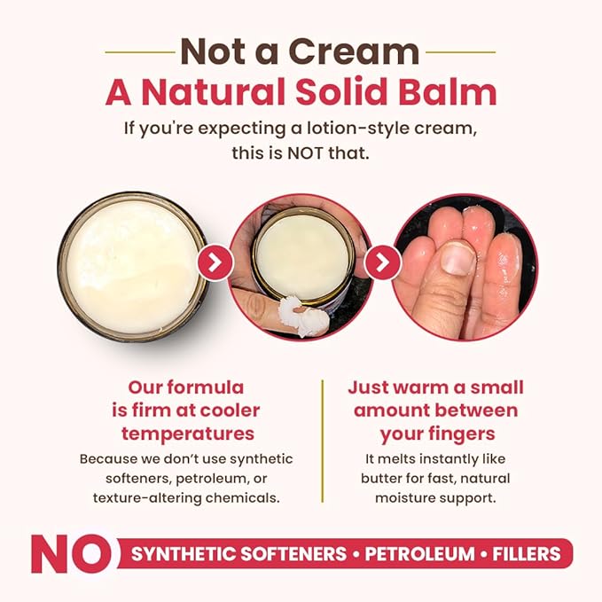Vulva Balm for Women – Rose & Sandalwood | USA-Based Seller | Feminine Moisturizer & Intimate Care Balm | Soothes Dryness, Itching, Chafing & Odor | External Hydration Cream – 3 oz