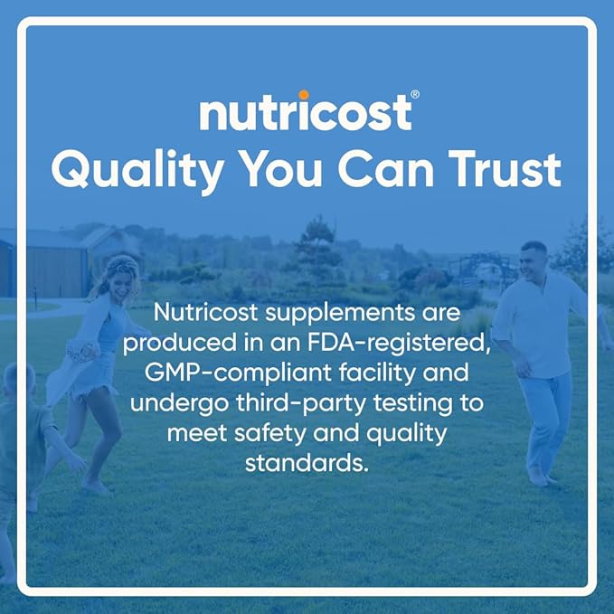 Nutricost Glucosamine 1800mg with Chondroitin & MSM, 240 Tablets, 120 Servings - Non-GMO, Gluten Free (Pack of 2)