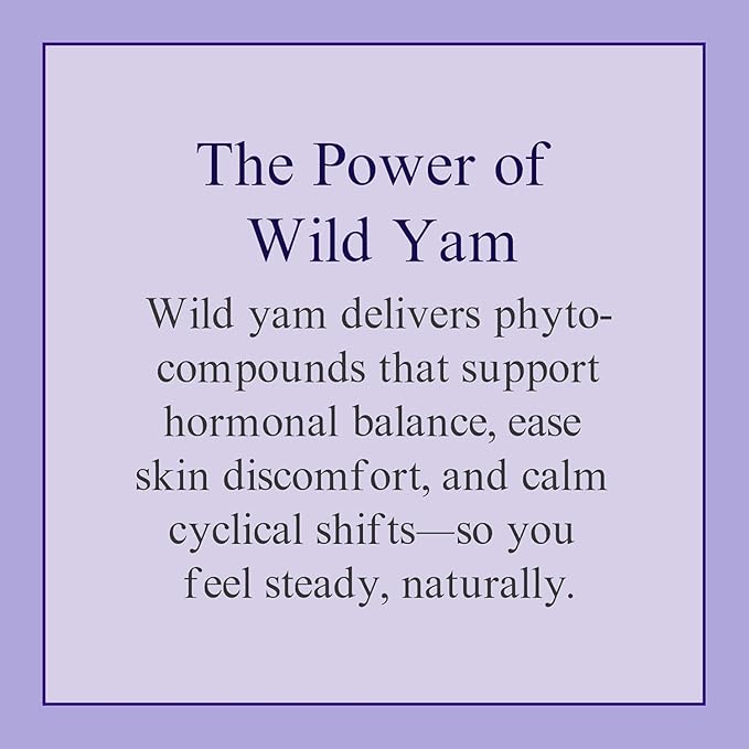 At Last Naturals Wild Yam Cream Hormone Balance for Women Menopause PMS Relief with Vitamin E Helps Smooth Dry Skin Reduce Hot Flashes and Promotes Well Being (1 Pack of 3 units)