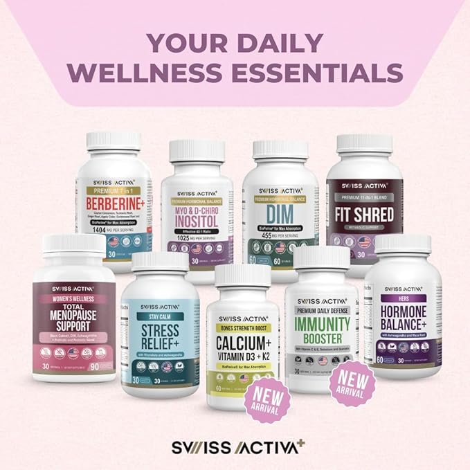 Swiss Activa+ Labs Fit Shred | 11-in-1 Weight Management Herbal Supplement for Energy, Digestive Support & Daily Wellness | Metabolism Booster | Non-GMO, Veg, Natural Ingredients | 30-Day Supply