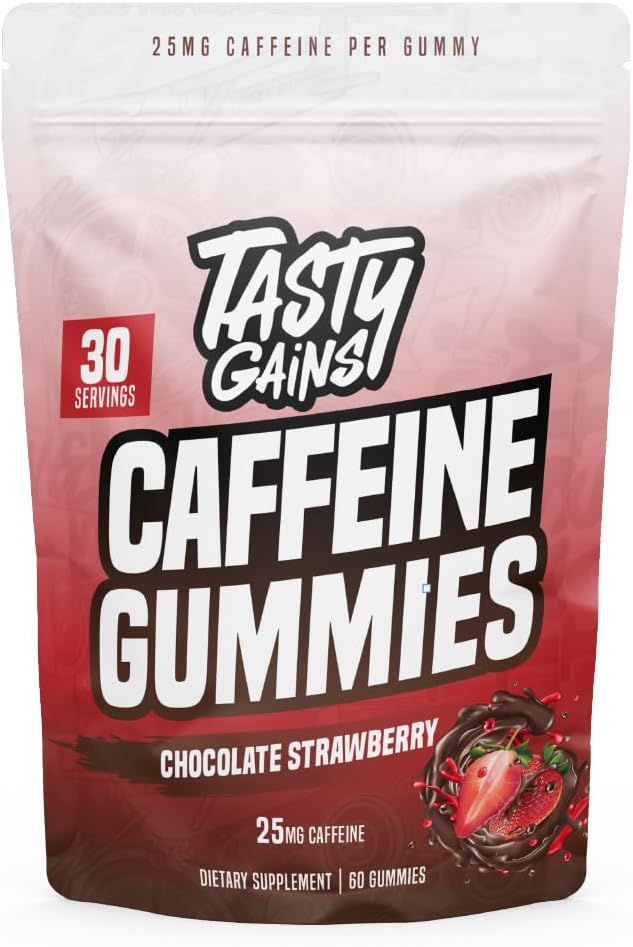 TASTY GAINS Caffeine Gummies