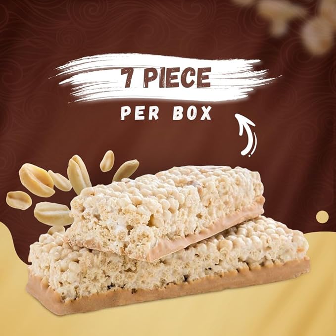 Proti-Thin Fluffy Nutter Protein Bar, 15g Protein, Low Carb Diet Bar, High Fiber Snack Bar, KETO Friendly, Ideal Protein Compatible, Gluten Free, 7 Count Box (6 Boxes - Save 10%)