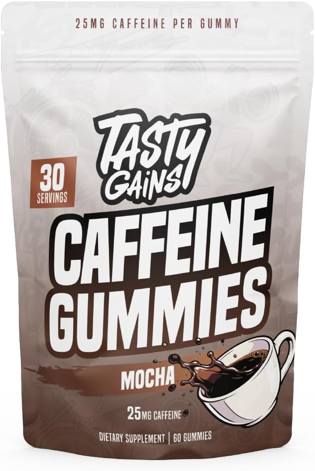 TASTY GAINS Caffeine Gummies