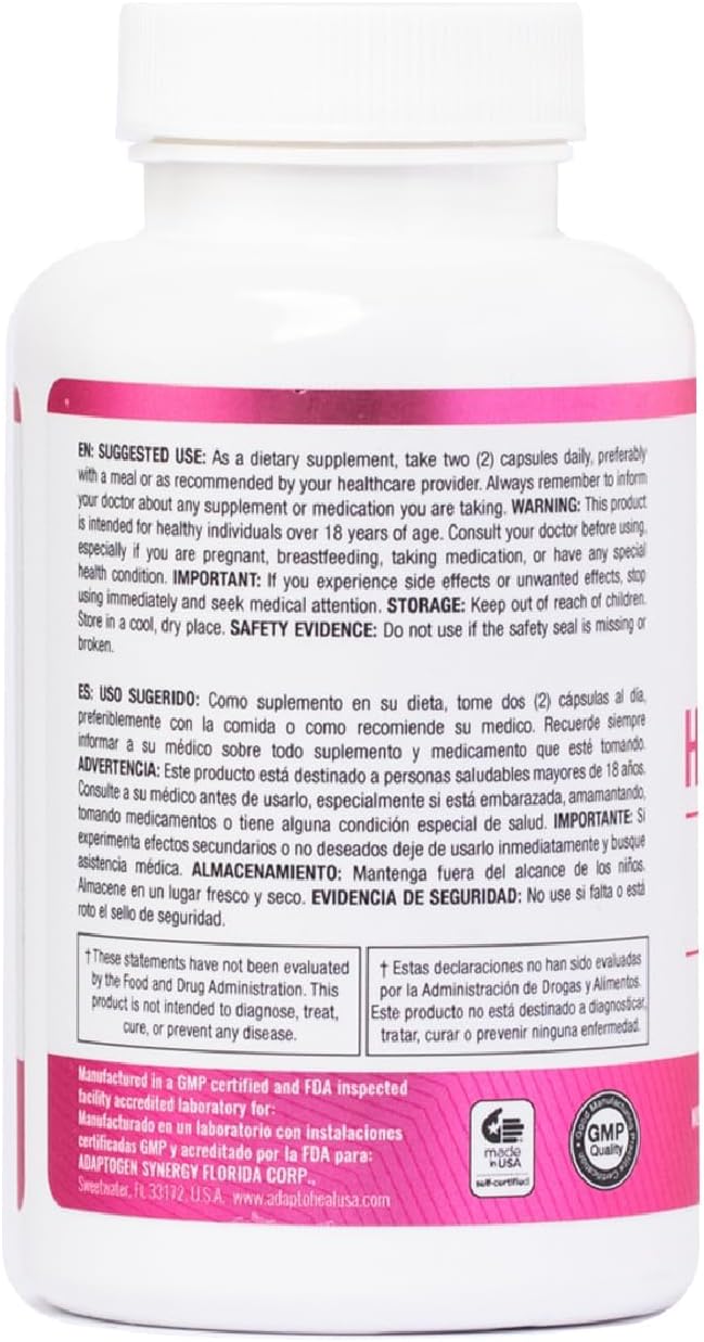 Hormone Balance for Women – Menopause & PMS Support Supplement – Adaptogens for Female Balance & Wellness – 90 Vegan Capsules