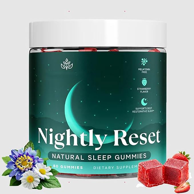 Neurolyfe Deep Sleep Gummies for Adults Deep Sleep (60PCS)