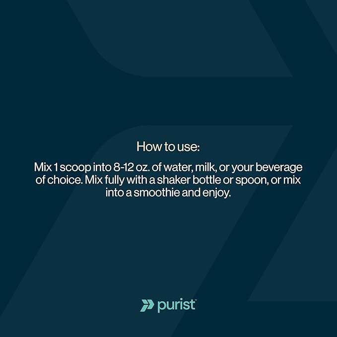 PURIST REP Whey Protein Powder, Premium Milk Chocolate Grassfed Isolate,Workout Recovery, Keto Friendly, Clean Nutrition Meal Replacement, Promotes Lean Muscle, Sugar and Gluten-Free Women Men, 2 Lb