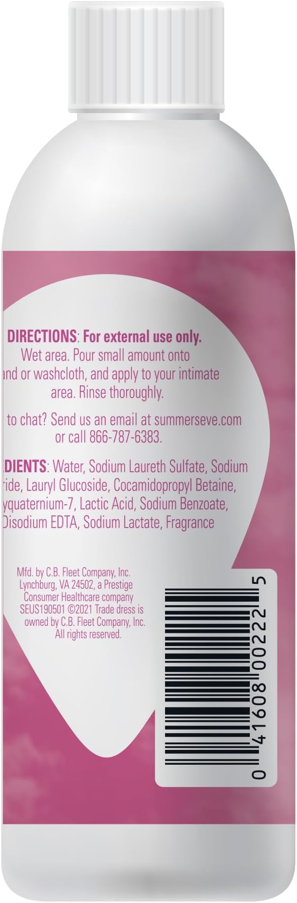 Summer's Eve Simply Sensitive Travel Size All-Over Feminine Wash, pH Balance Feminine Wash Formulated to Remove Odor, 3 Fl Oz, Pack of 3