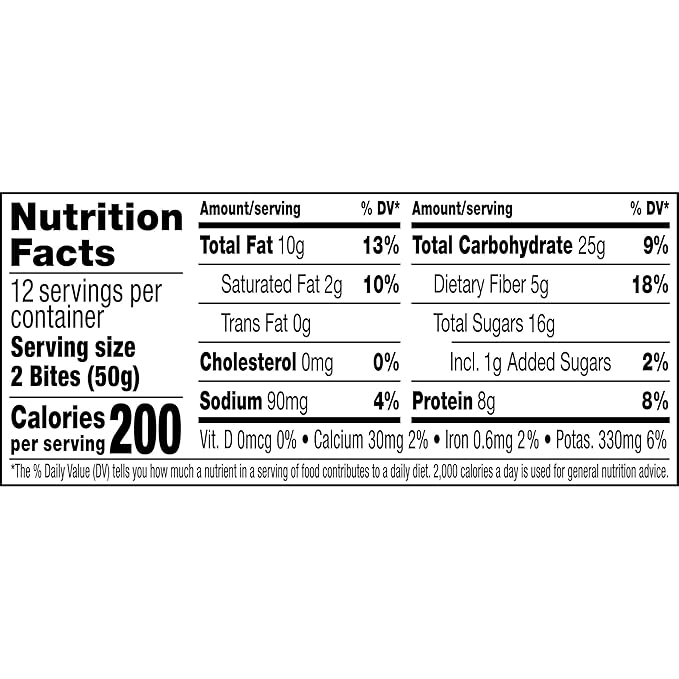 RXBAR Protein Energy Bites, Gluten Free Protein Balls, Strawberry Peanut Butter, 21.1oz Box (24 Bites)