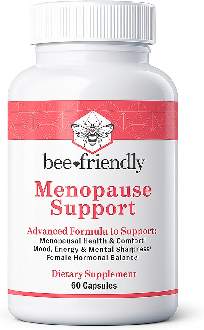 Menopause Supplements for Women, Relief of Hot Flashes, Night Sweats, for Menopausal Health, Comfort, Mood, Energy, Mental Sharpness, Hormonal Balance. DIM, Black Cohosh, Ashwagandha KSM-66 (60 caps)