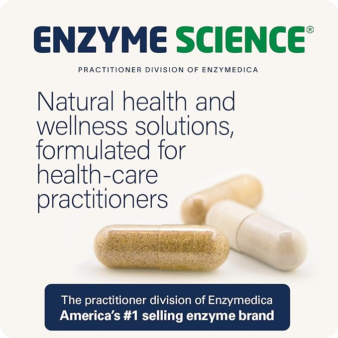 Enzyme Science - Complete Digestion, Full Support for Digestive Health and Help Reducing Gas, Bloating, Indigestion, and Irregularity with 125 Billion CFU Probiotics, Vegetarian, 90 Capsules