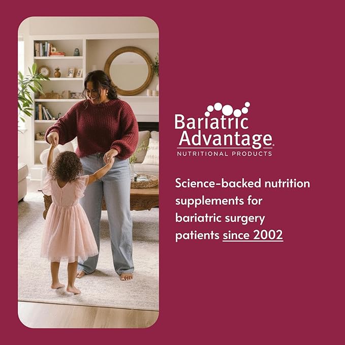 Bariatric Advantage High Protein Meal Replacement Drink Mix - Protein Powder Whey Isolate for Gastric Bypass & Sleeve Gastrectomy Patients - 28 Servings with 27 g Protein - Chicken Soup - 46.42 oz