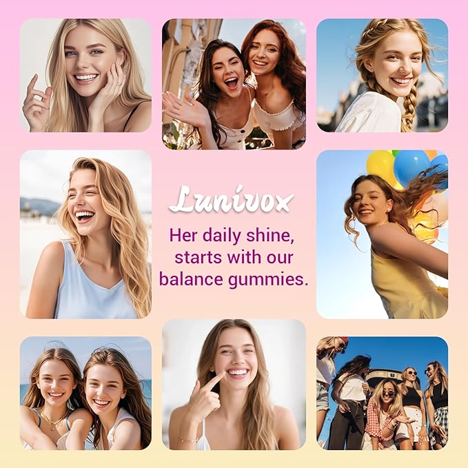 Her Juicy Feminine Probiotics Gummies for Women, with Prebiotics & Slippery Elm - Promotes pH Balance, Gut Health & Immune Support - Pineapple Flavor, 60 Count