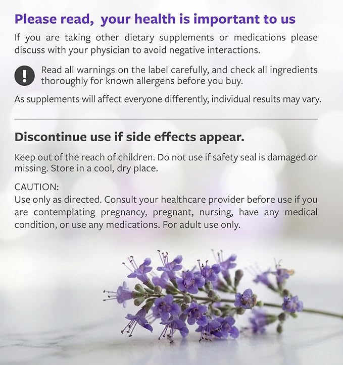 Organic Vitex Chasteberry Supplement for Women - High Strength Chaste Tree Berry Extract Supports Hormone Balance for Women from PMS to Menopause - Filler Free Vegan & Non-GMO (4 Month Supply)