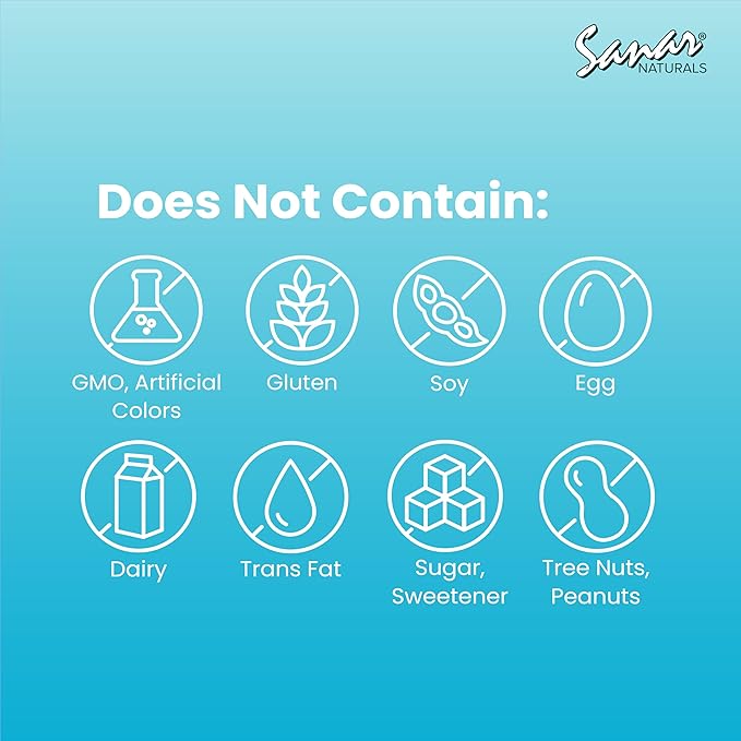 Sanar Naturals Multi Collagen Pills Type I, II, III, V, X | Extra Strength Hair, Nail, Skin, Bone & Joint Support | Hydrolyzed Collagen Supplement for Women and Men | Non-GMO, 150 Capsules