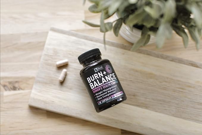 Zeal Naturals Weight Loss Support for Women + Daily Balance Vitamins (Iron, Vitamin D, Setria®, Folate) Premium Diet Support Pills for Women+ Multivitamin and Hormone Support
