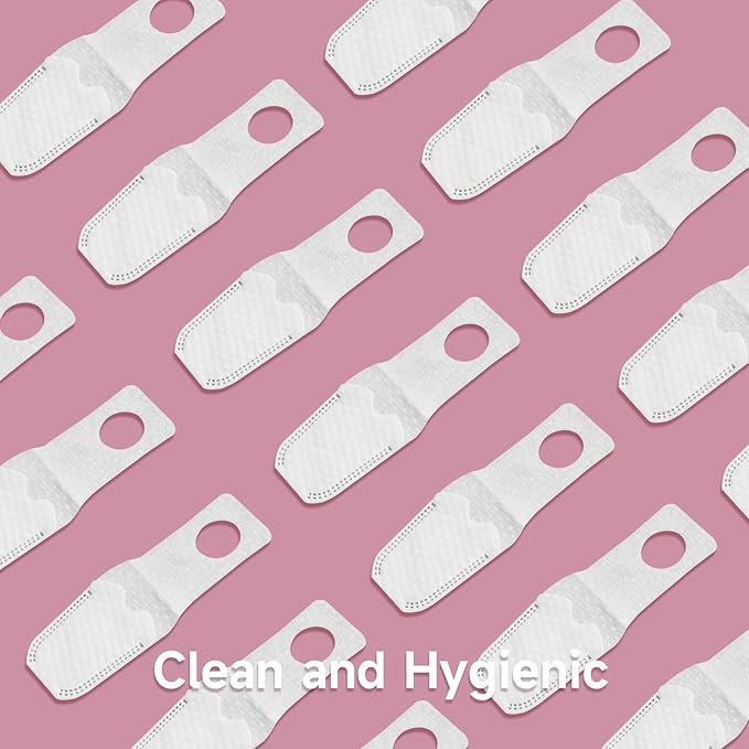120 PCS Baby Tongue Cleaner for Newborn, Oral Finger Dry Wipes for Infant, Disposable Toddler Mouth Toothbrush for 0-24 Months