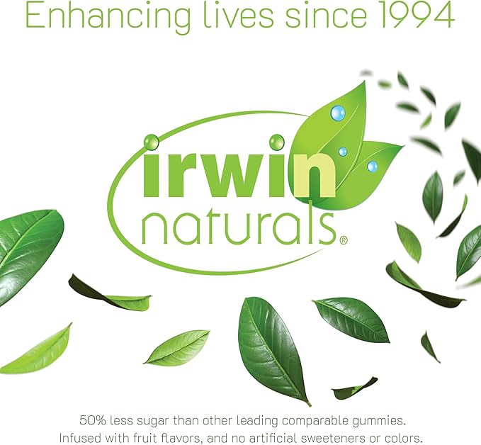 Irwin Naturals Gummies Milk Thistle Liver Detox v2, Daily Liver Health & Gentle Detox Support, Vegan, 30 Gummies
