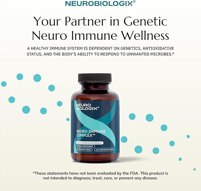 Neurobiologix Neuro-Immune Infection Control, Monolaurin & L Lysine with Elderberry, Olive Leaf, Cinnamon Bark & Grape Seed, Daily Immune Support for Men, Women & Kids, Gluten Free, 120 Capsules