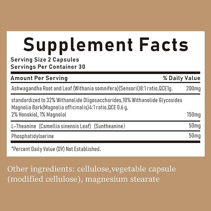 Kleos Cortisol 3 AM Revert, 3 AM Revert Supplement Capsules for Women - Balance Cortisol & Night Relaxation with Ashwagandha, L-Theanine and Magnolia Bark - 60 Capsules (1)
