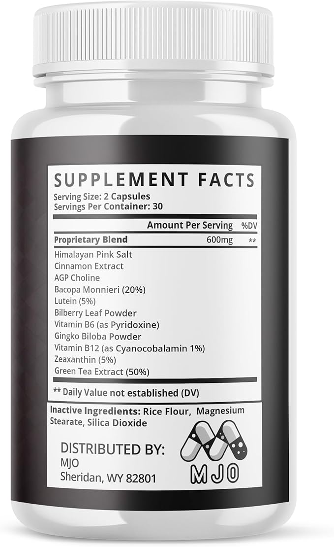 Mahgryn Capsules, Official Mahgryn Pills with All Natural Ingredients, Advanced Overall Health and Wellness Vitamin Supplement Formula for Maximum Strength Multivitamin Support (60 Capsules)