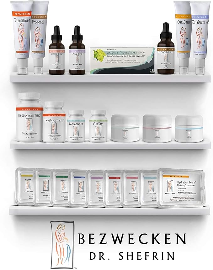 Bezwecken - ProgonB-L 4X - 10mL Topical Oil Blend - Professionally Formulated PMS & Pre-Menopause Symptom Support - Safe, Natural, Paraben Free - 60 Day Supply (2 Pack)