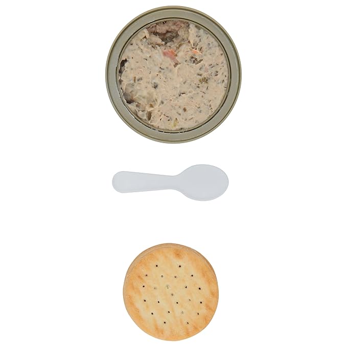 Bumble Bee Snack On The Run! Protein Snack Pack - 7g Protein per Box - Ranch Tuna Salad with Crackers Kit - Ready to Eat Easy-Open Can - Wild Caught MSC-Certified Tuna (Pack of 1)