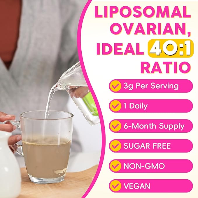 Liposomal Myo-Inositol & D-Chiro Inositol Powder, 540g