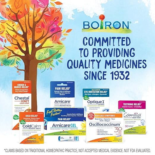 Boiron Valeriana Officinalis 9C Md 80 Pellets for sleeplessness with hypersensitivity to Stress (Pack of 2)