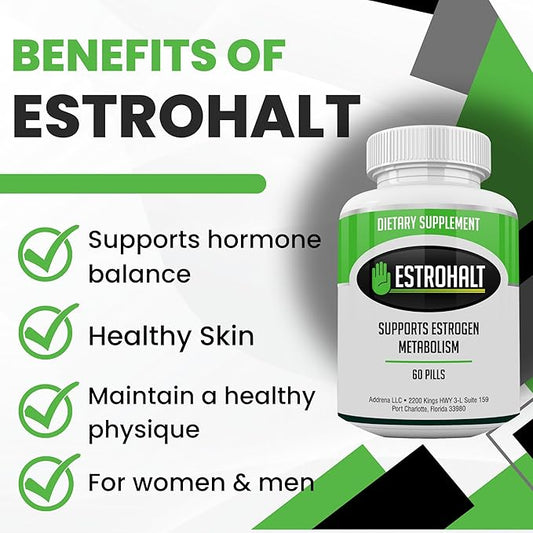 Estrogen-Blocker Supplement & Natural Anti Aromatase Inhibitor Pills for Men & Women DIM (Diindolylmethane) & Indole 3 Carbinol (I3C) Supplements for Hormone Balance