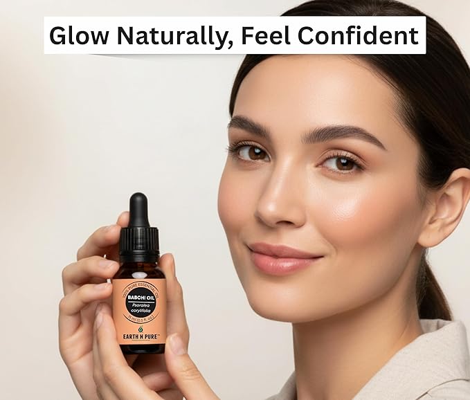 Earth N Pure Babchi Oil (Bakuchi Oil) Cold Pressed, Natural & Therapeutic Grade - 250 ml
