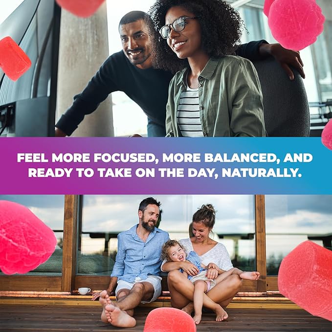 DR. MORITZ Ashwagandha + Lions Mane Mushroom Gummies Bundle – 120 Count Each – Sugar-Free, Non-GMO – with L-Theanine – Ashwagandha for Men & Women – Supports Calm, Focus, Relaxation & Immune Health