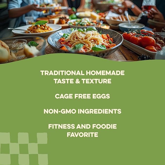 Al Dente Carba-Nada Cavatappi - Low Carb, High Protein - Keto & Point-Based Diet-Friendly, Artisanal Pasta Noodles, Cage-Free Eggs & Non-GMO Ingredients. 12oz Bags (Pack of 8)