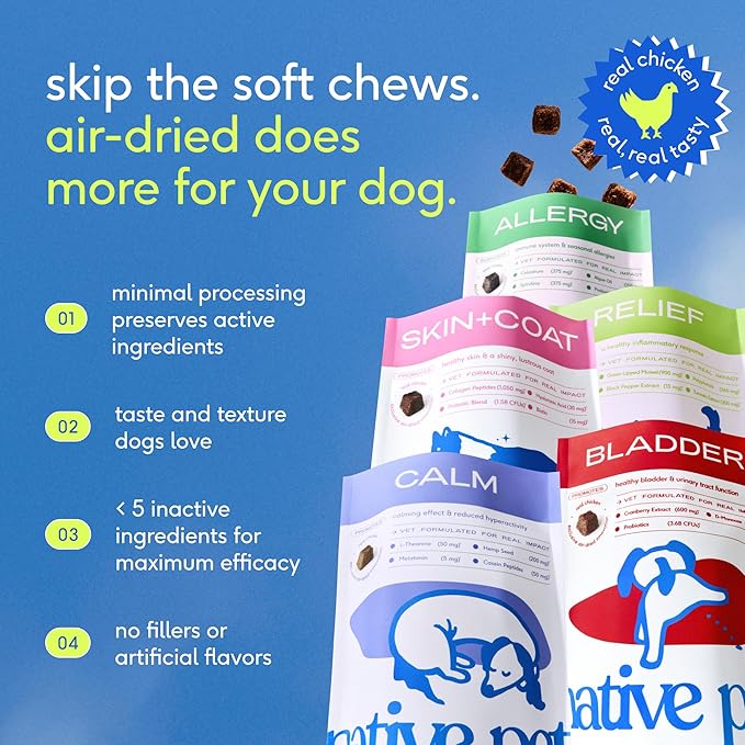 Native Pet Mobility Care - Hip & Joint Supplement for Dogs - UC-II Collagen, Egg Shell Membrane & Hyaluronic Acid - Dog Joint Supplement Chews Supports Cartilage, Mobility & Flexibility - 60 Chews