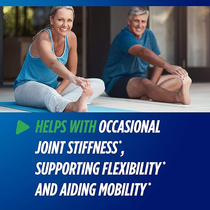 Osteo Bi-Flex Glucosamine Triple Strength Plus Turmeric Supplement with Curcumin for Joint Support and Range of Motion, 60 Day Supply, 120 Coated Tablets, Joint Health Nutritional Supplements