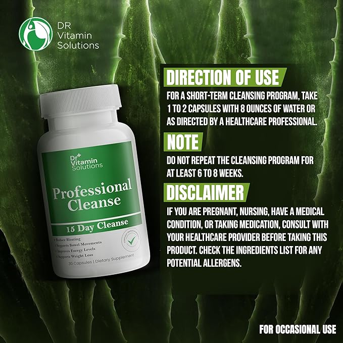 15 Day Gut Cleanse Detox for Women w/ GLP-1 Support - Natural Colon & Detox Cleanse for Weight Loss - Bloating & Constipation Relief - Flushes Toxins & Supports Immunity - 60 Ct.