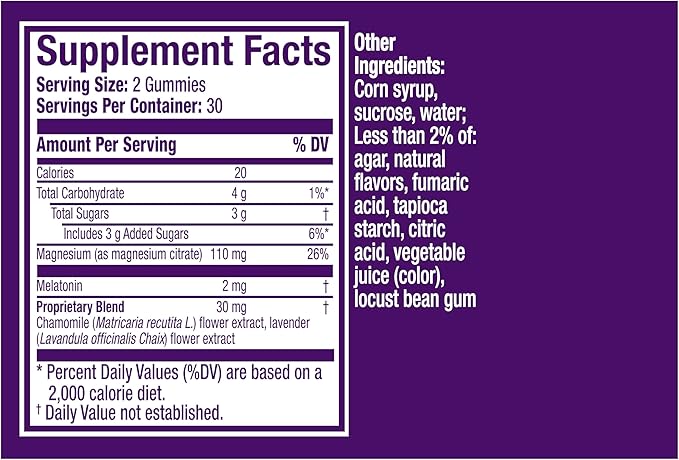 ZzzQuil Pure Zzzs Muscle Relaxation Melatonin Sleep Aid Gummies,Supports Muscle Function,Helps You Fall Asleep Naturally,Fast,Melatonin + Magnesium,No Next-Day Grogginess,Drug-Free,60ct,(Pack of 2)