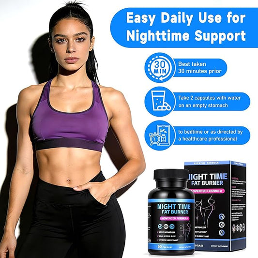 Nighttime Wellness & Sleep Support Capsules, 60 Count
