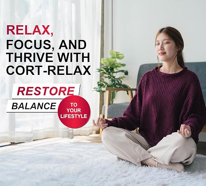 Super Calm Cortisol Supplements for Women & Men with Magnesium Glycinate, Ashwagandha, L-Theanine, Phosphatidylserine, Ginkgo & Lions Mane for Calm, Focus, Mental Clarity, Relaxation, Sleep, Energy