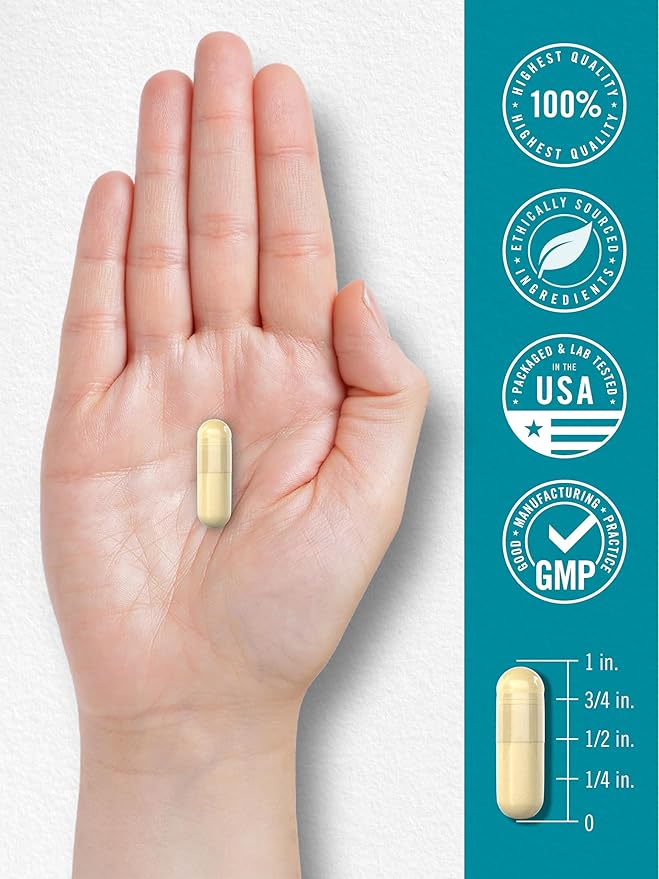 Carlyle Chicken Sternum Cartilage Collagen Capsules | Type II 3000mg | 120 Pills | Plus Hyaluronic Acid | Non-GMO, Gluten Free