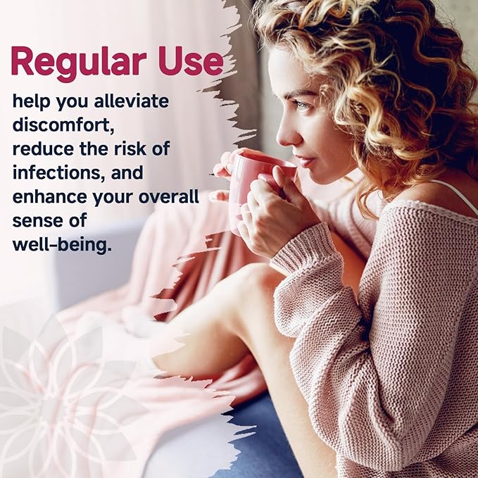 DRFOSTER Vaginal Probiotics for Women pH Balance with Prebiotics & Cranberry - Womens Probiotic Feminine Care Promote Healthy Vaginal Odor & Vaginal Flora, Support Gut Health & UTI - 90 Vegan Capsules
