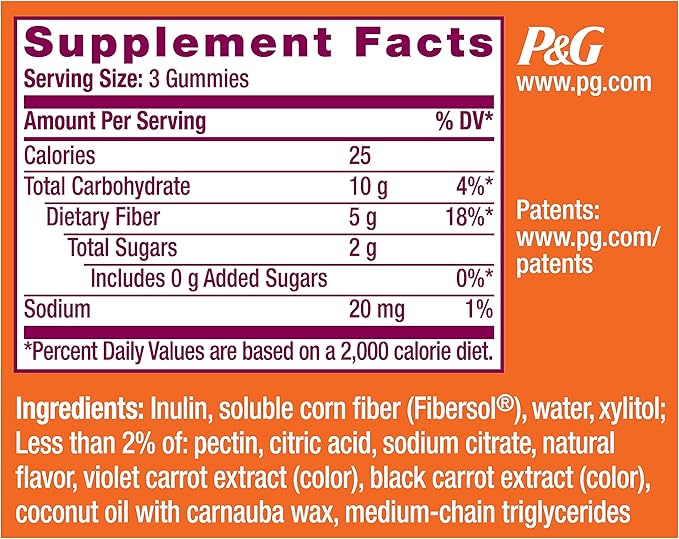 Metamucil Kids Fiber Gummies, No Sugar Added, 5g Prebiotic Plant-Based Fiber Supplement Blend, Mixed Berry Flavored, 120ct Gummies, (Pack of 2)