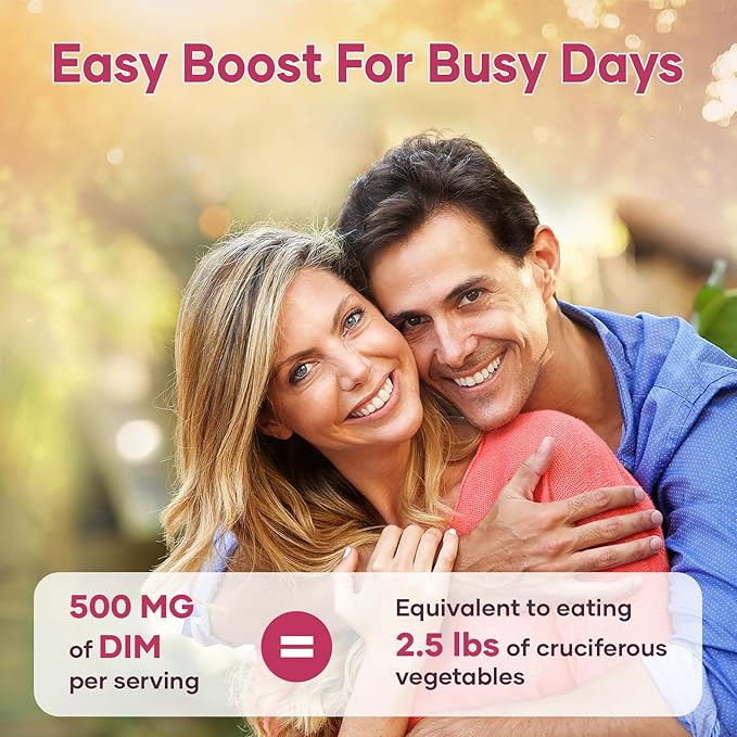 Liposomal DIM SGS Supplement - Estrogen Supplements for Women & Men Contains Sulforaphane Glucosinolate, Vitamin E, Pomegranate Fruit - Support Detox and Antioxidant (2 Pack)