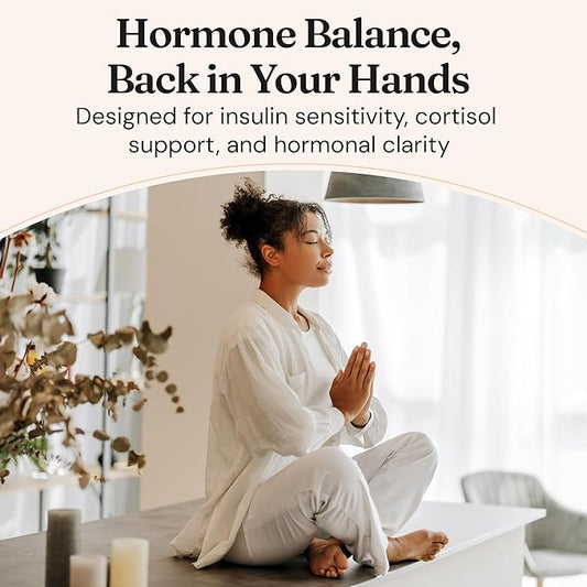 Nourished Natural Health FloFit Pea Protein Powder - Hormone Balance for Women - Vegan Protein Powder Plant Based with Low-Carbs - Supports Acne, Regulates Cycle, Easy to Digest - Caffeine Free.