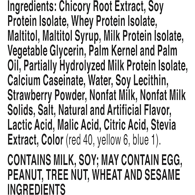 Protein One 90 Calorie Protein Bars, Strawberries and Cream, Keto Friendly, 4.8 oz, 5 Count (Pack of 3)